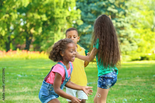 Cute little children playin...
