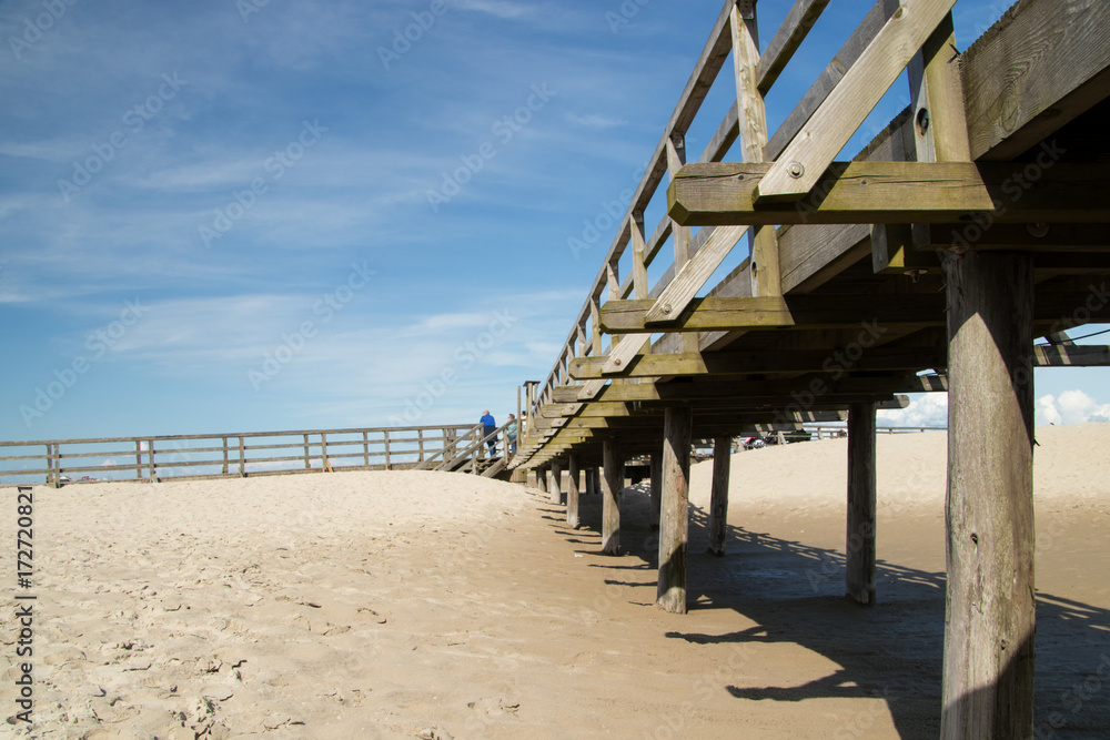 Steg in St. Peter- Ording / Nordsee