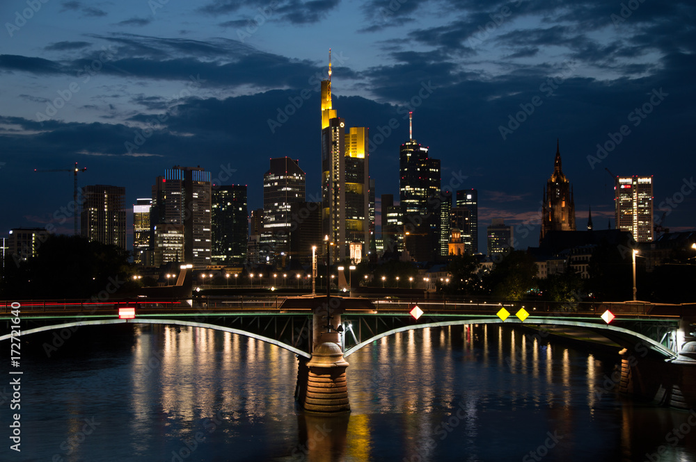 Frankfurt am Main by night