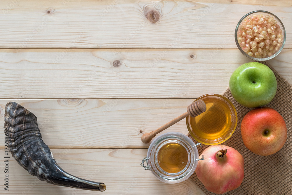 Φωτογραφία Rosh Hashanah (Hashana)  (jewish New Year holiday) and Yom Kippur concept with R
