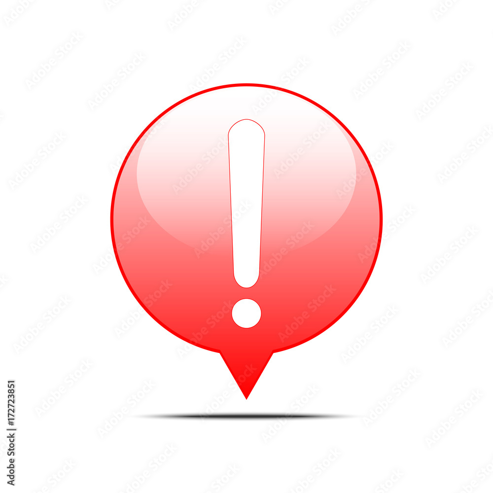 Exclamation mark sign Exclamation mark sign