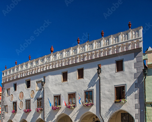 Narrow street in the mediev...