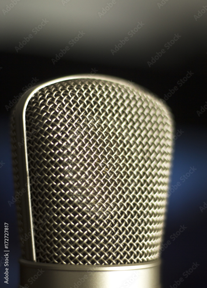 Studio recording voice microphone Studio recording voice microphone