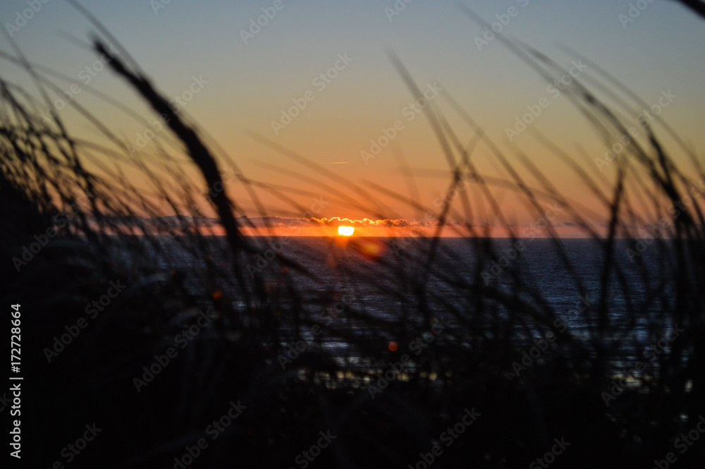 Fototapeta premium Pacific Ocean Sunset