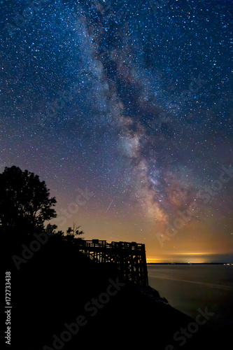 Milky Way at Sleeping Bear Dunes Overlook