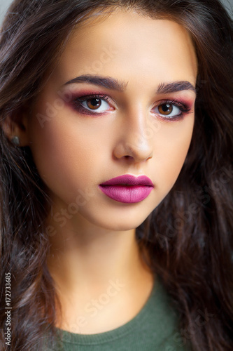 Wallpaper Mural Close-up of a Young Woman Getting Spa Treatment. Cosmetic Cream on a Cheek. Skin Care Torontodigital.ca