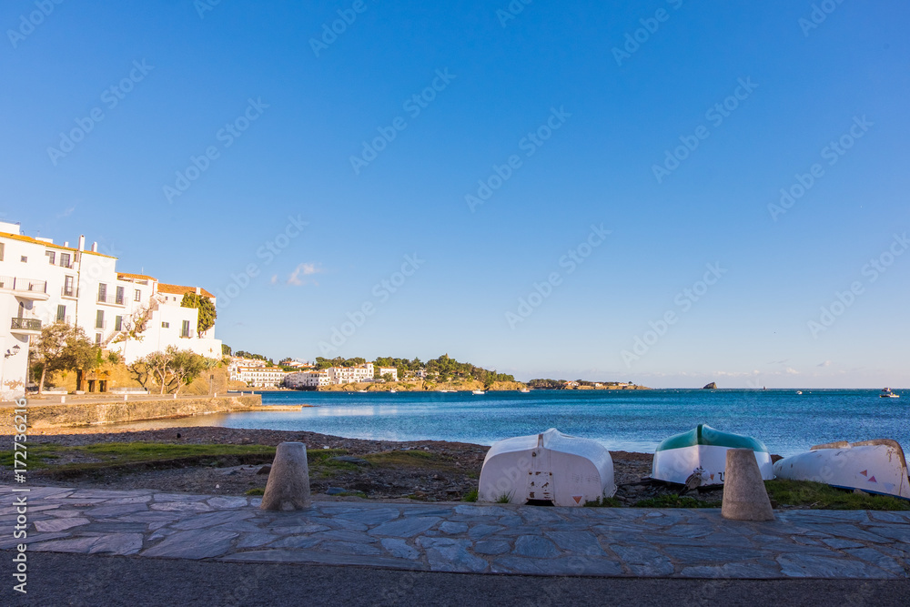 Fototapeta premium Cadaques on Costa Brava, Catalonia, Spain.