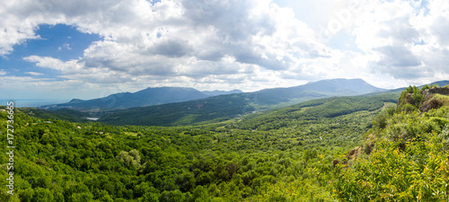 mountain panorama landscape