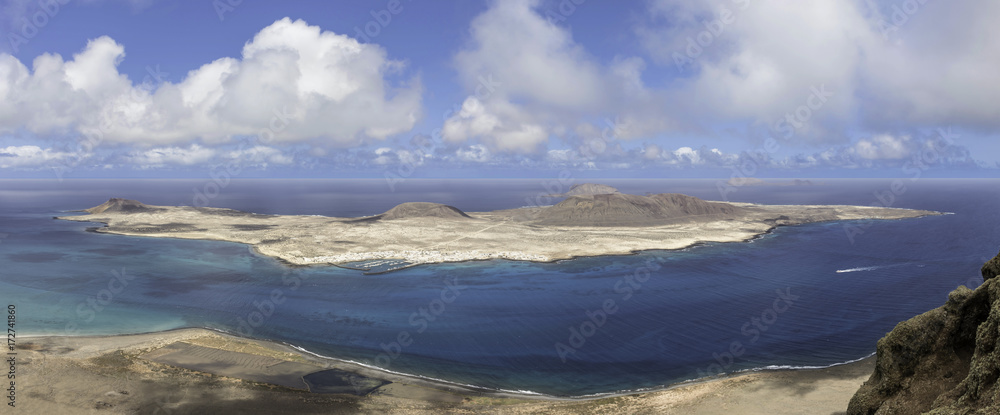 Volcanic Island La Graciosa / Lanzarote / Canary Islands