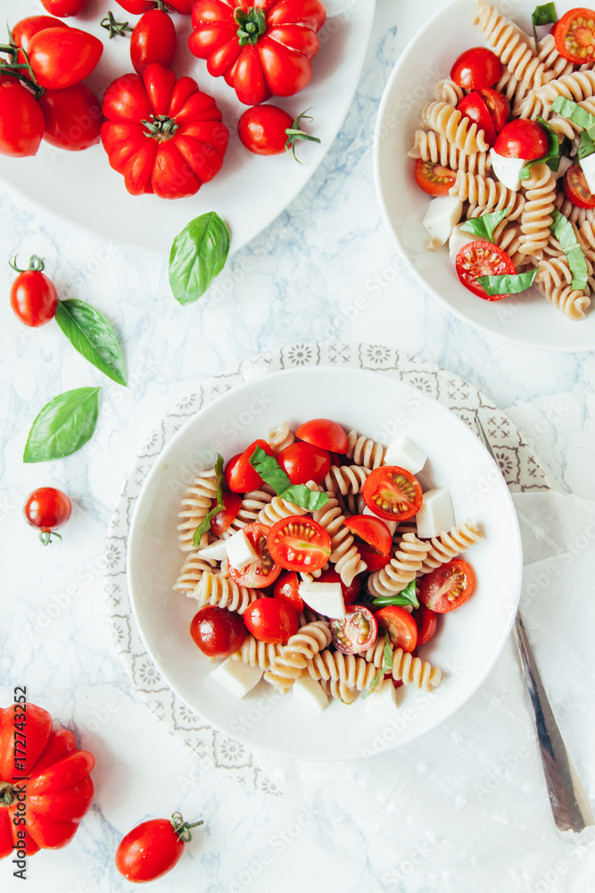 Delicious pasta caprese Delicious pasta caprese