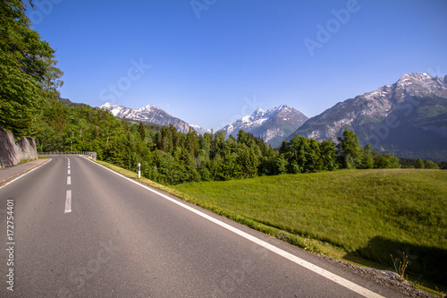 Road in the alps