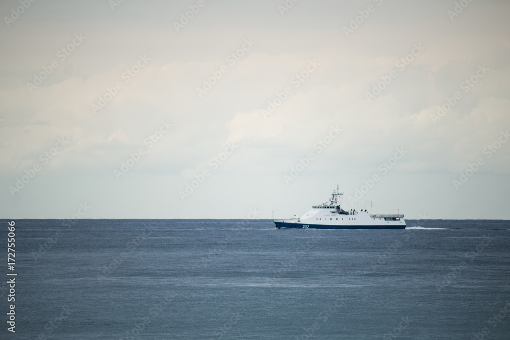 Coast Guard patrols in the Black Sea