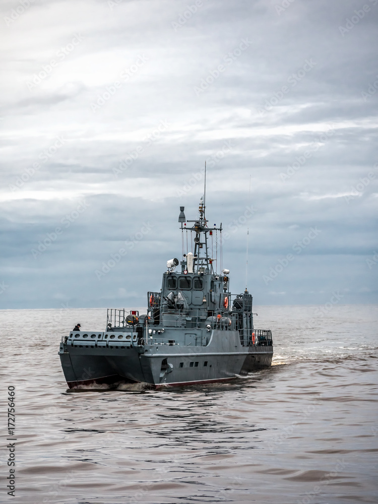 Polish Navy patrol ship