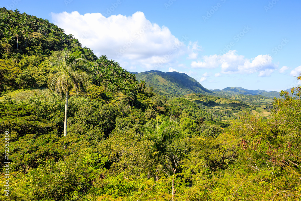 Landscape near Manicaragua, Cuba
