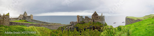 Dunluce castle in Northern ...