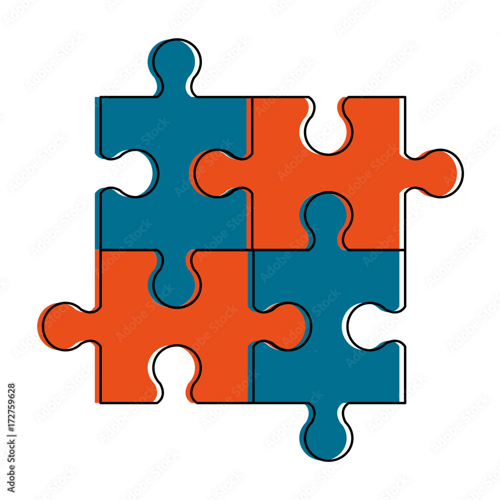 puzzle pieces icon image vector illustration design puzzle pieces icon image vector illustration design