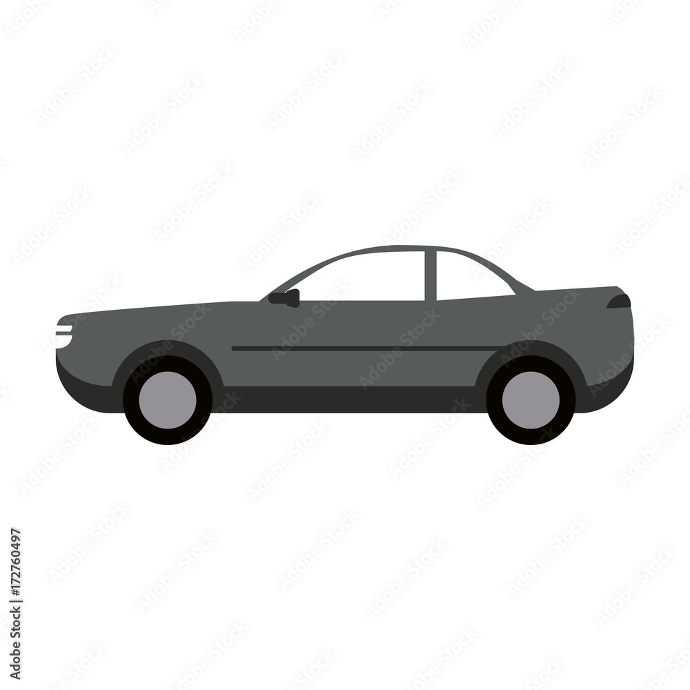 car sideview  icon image vector illustration design 