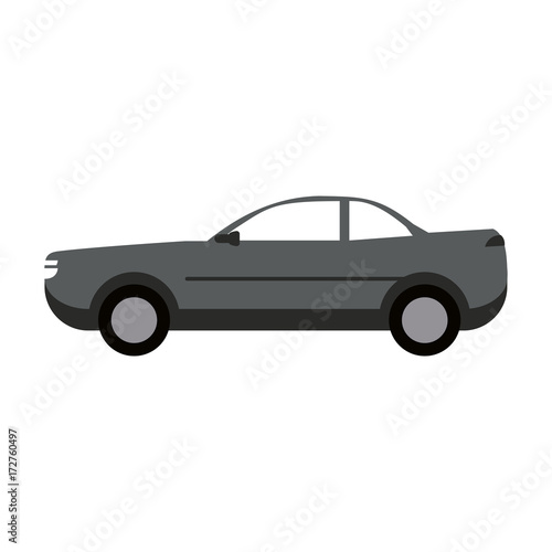 car sideview icon image vector illustration design 