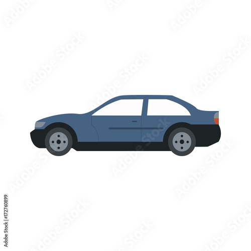 car sideview icon image vector illustration design 