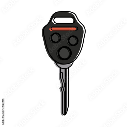 key car icon image vector illustration design 