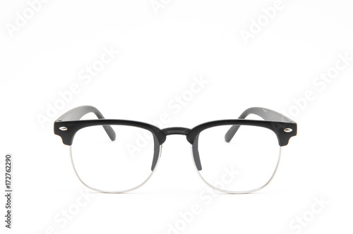 Eyeglasses isolated on white background.