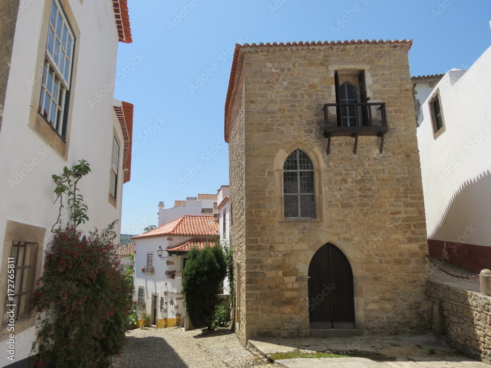 Portugal - Obidos - Ancienne synagogue médiévale dans la vieille ville