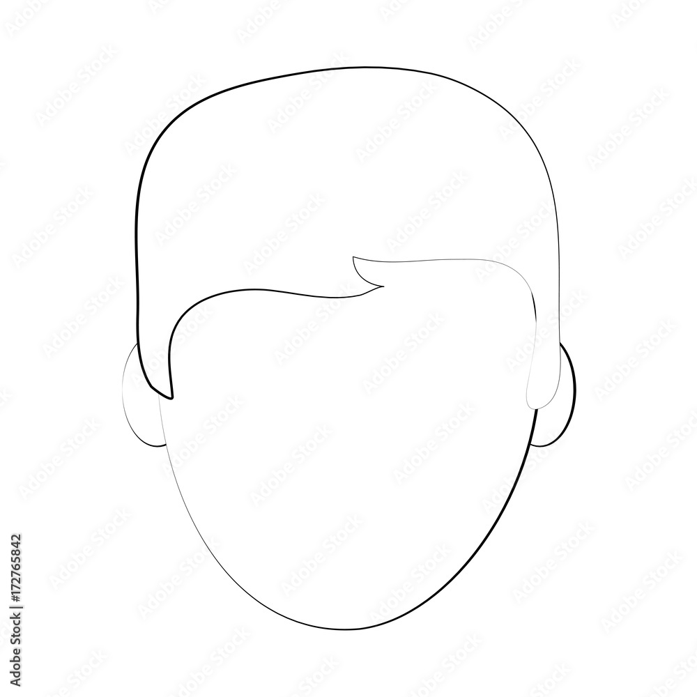 man avatar icon image vector illustration design fine sketch line man avatar icon image vector illustration design fine sketch line
