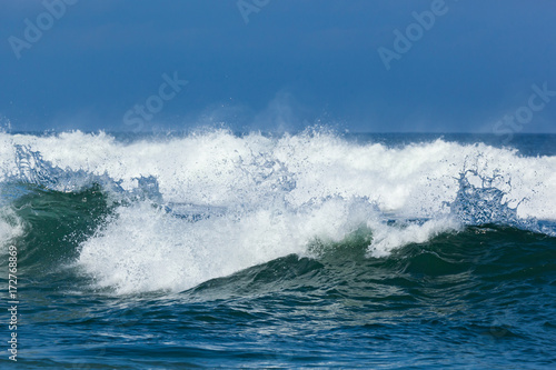 Ocean Spray and Waves
