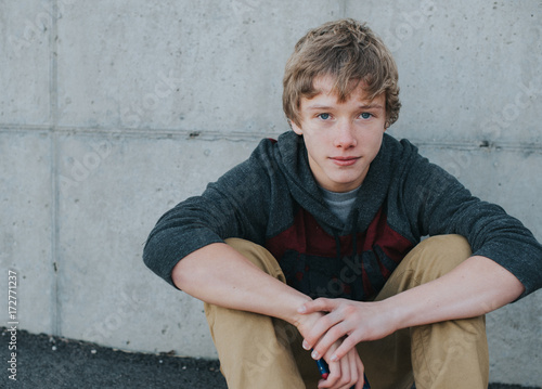 Teen boy