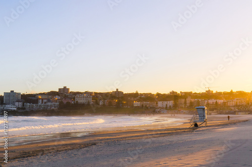 Photography Sunset glow at Bondi Beach, Sydney, Australia