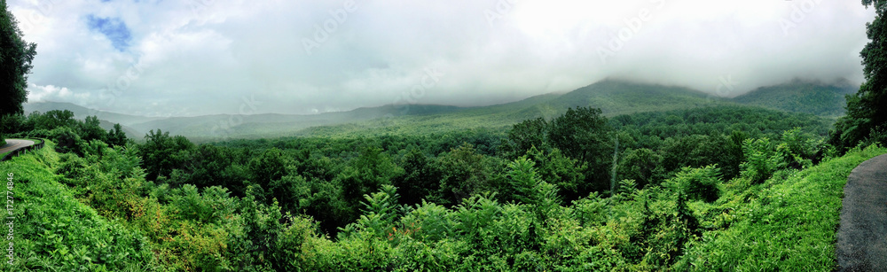 Smoky Mountains Panoramic Smoky Mountains Panoramic