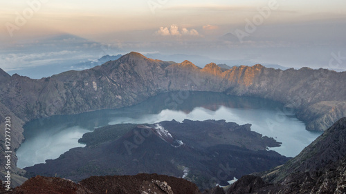 Mt Rinjani, one of the active volcano in Indonesia is a famous destination for adventure seekers to reach summit 3726 metres.