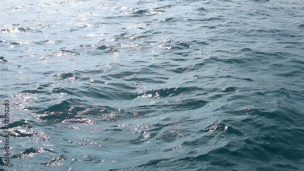 Relaxing shot of gentle ocean waves whit the reflection of the sun / Gentle ocean waves Relaxing shot of gentle ocean waves whit the reflection of the sun / Gentle ocean waves