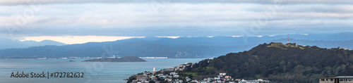 Wellington view, New Zealand.