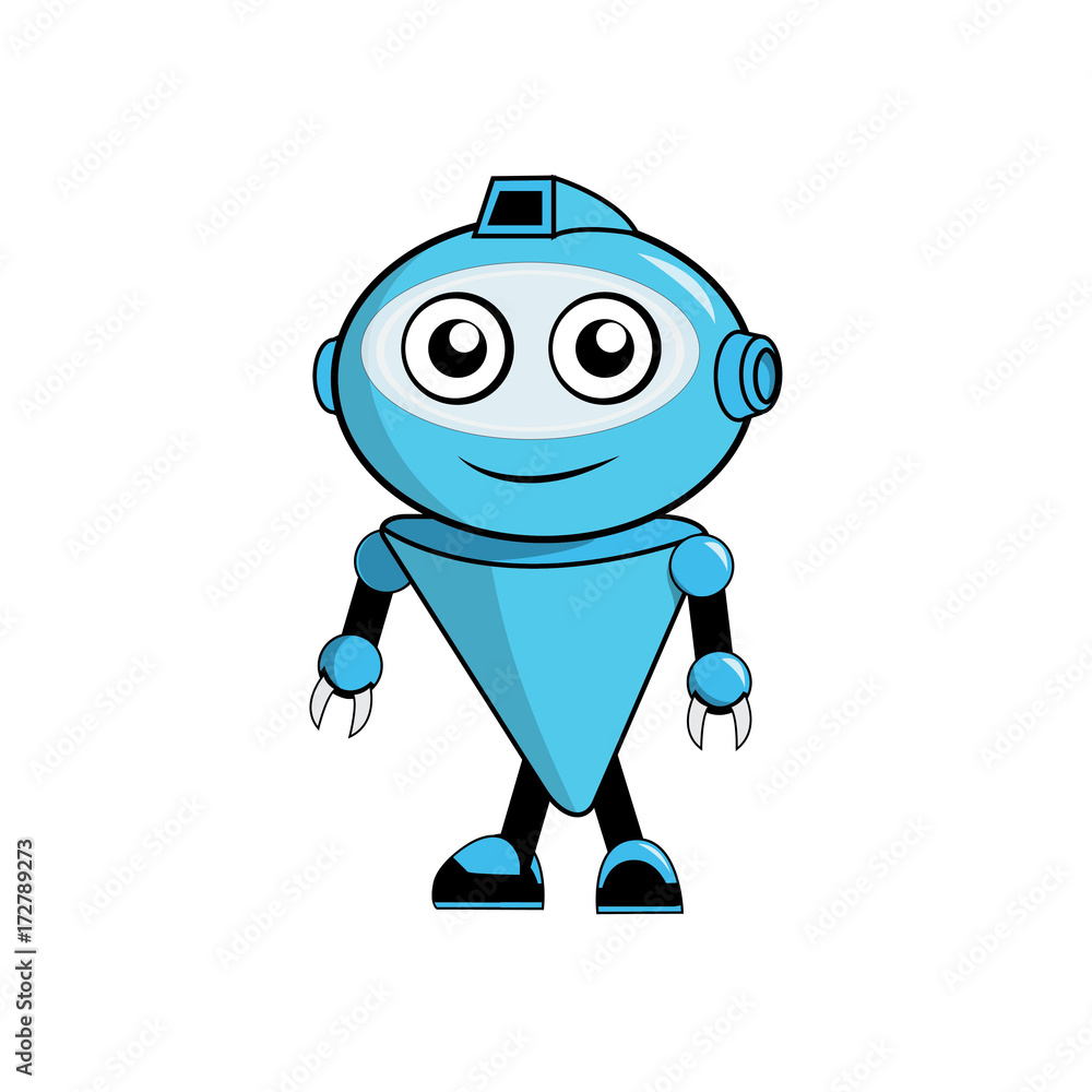 robot vector design robot vector design