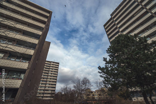 modern tenement building projects