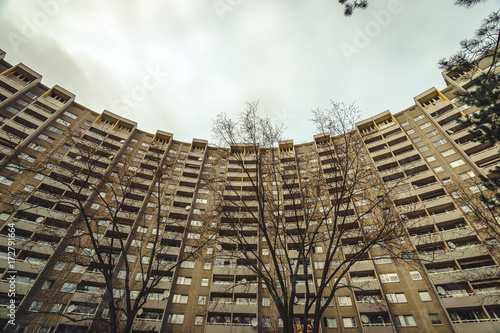 modern tenement building projects