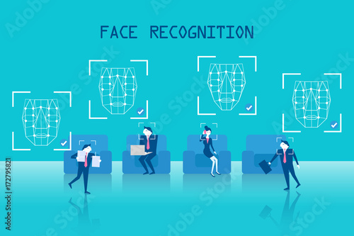 people with face recognition