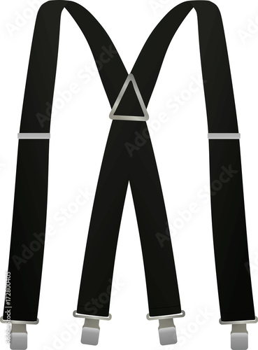 Suspenders vector