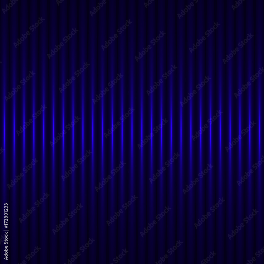 Blue abstract background with strips. The idea for the business card
