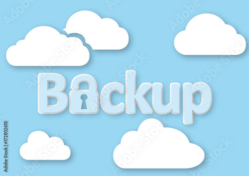 cloud backup storage photo