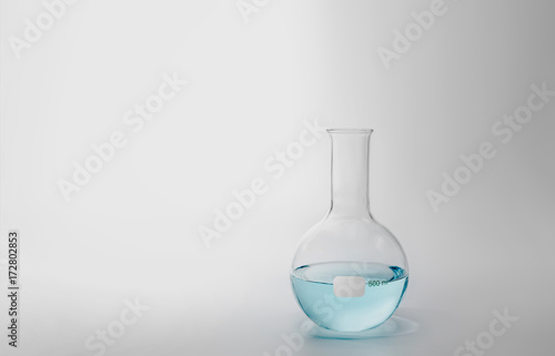 Science and medical glassware and test tube, Chemical laboratory