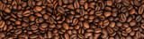 background panorama beans coffee