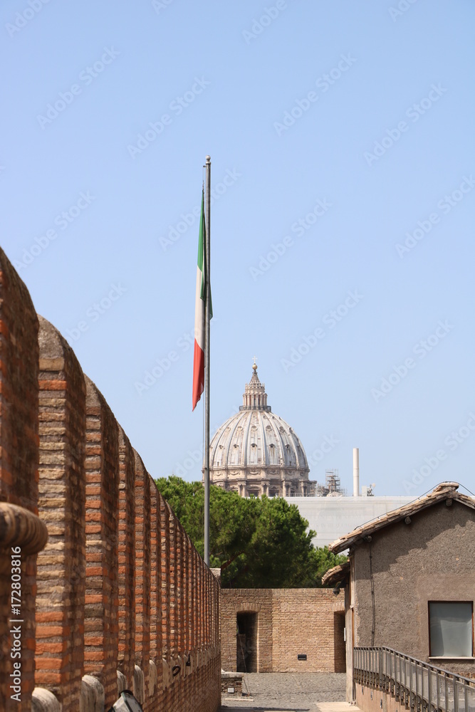 Cupola di San Pietro, Città del Vaticano. Roma, Italia.