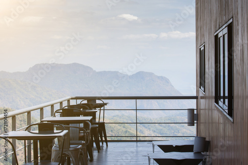 Restaurant terrace with views © beerphotographer