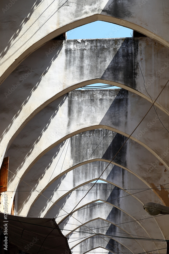 Fototapeta premium Medieval Souks (market) still in use in Tripoli - Lebanon 