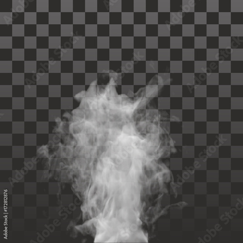 chaotic smoke effect rising bottom to top