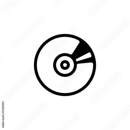 CD, DVD , media icon