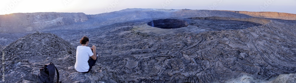 Erta Ale volcano Danakil depression Ethiopia 