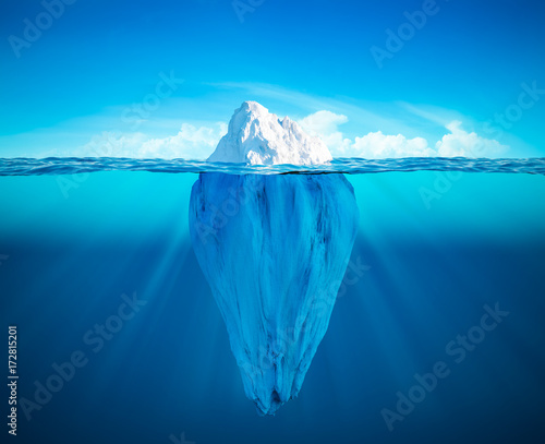 Valokuvatapetti Iceberg